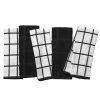 Thyme & Table 5-Piece Set Kitchen Towels, Black & White